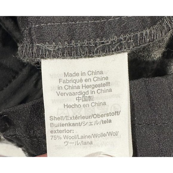 J Crew Wool Trousers Pants Womens Size 4 Grey Pinstripe Career Cropped Pockets - Picture 9 of 10